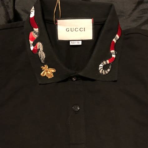 gucci collar shirt fake|gucci collar shirt men.